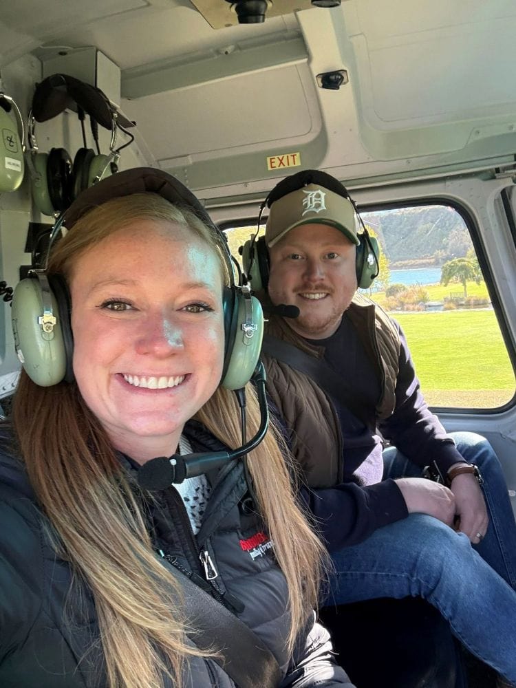 Helicopter ride