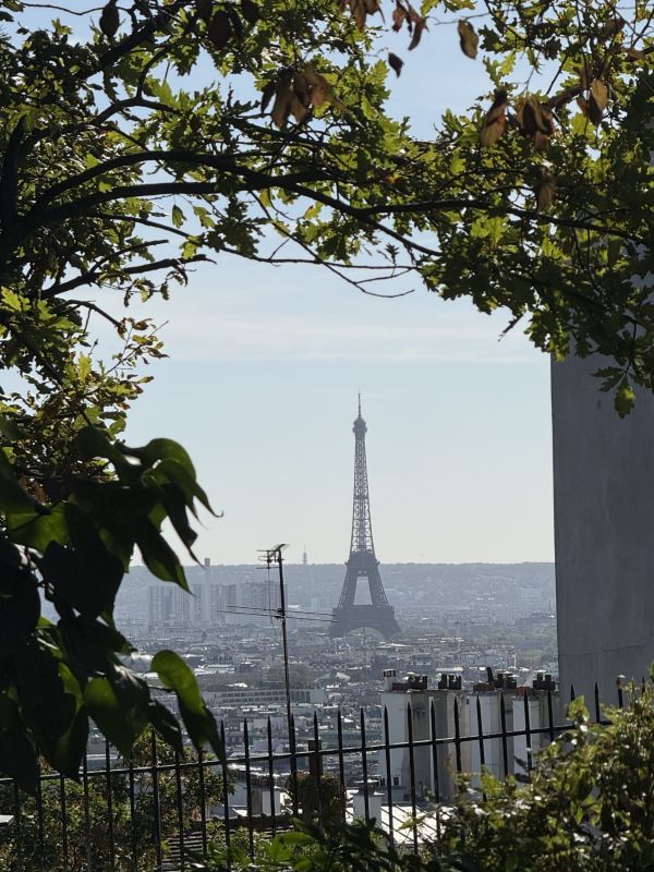 Paris Eiffel Tower Distance